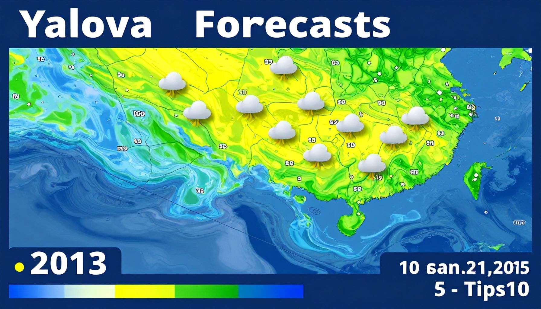 Yalova Hava Durumu: Günlük Tahminler ve Gece-Gündüz İklim Bilgileri*