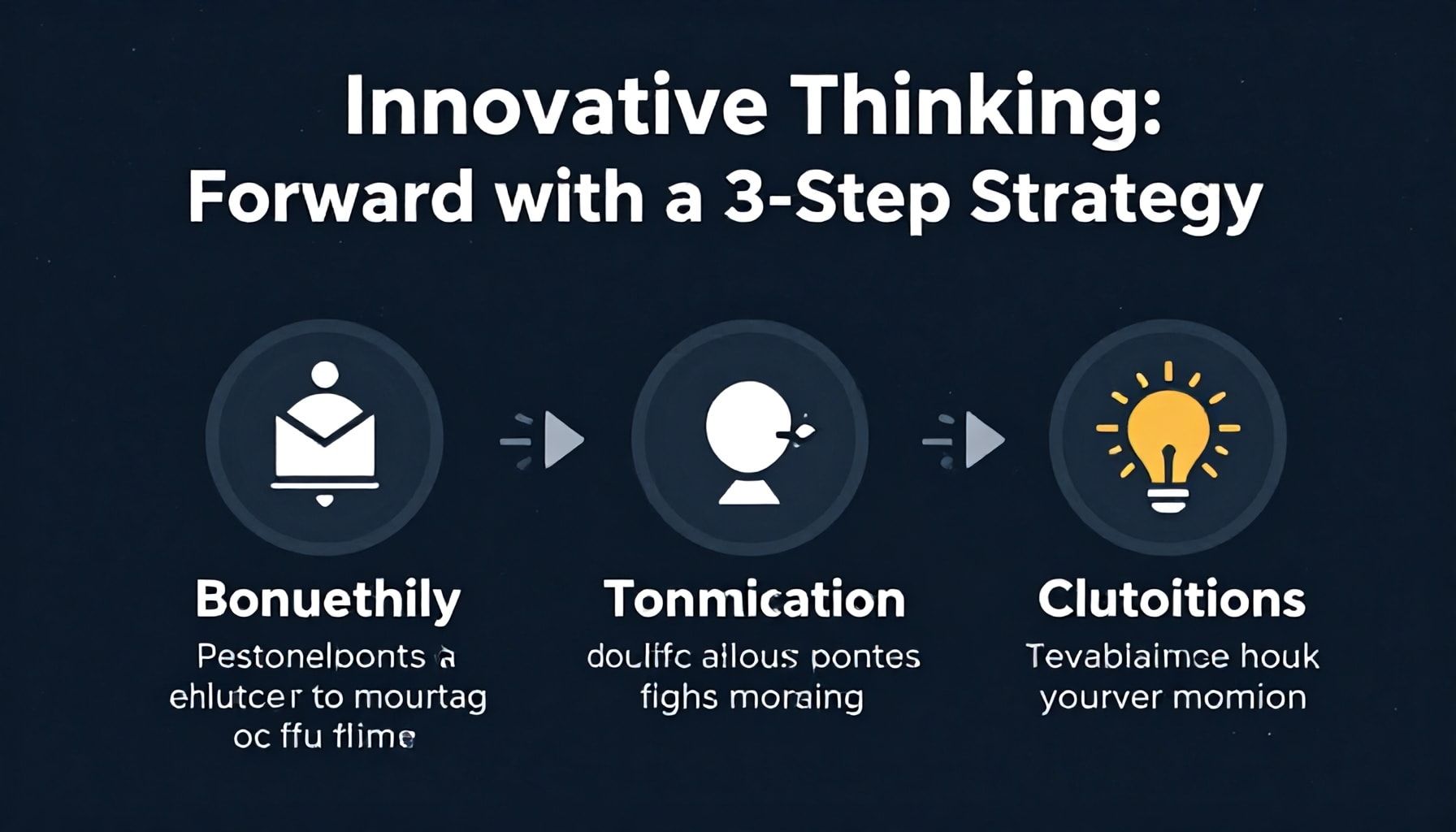 Yaratıcı Düşünceyle İleriye Doğru: 3 Adım Stratejisi*