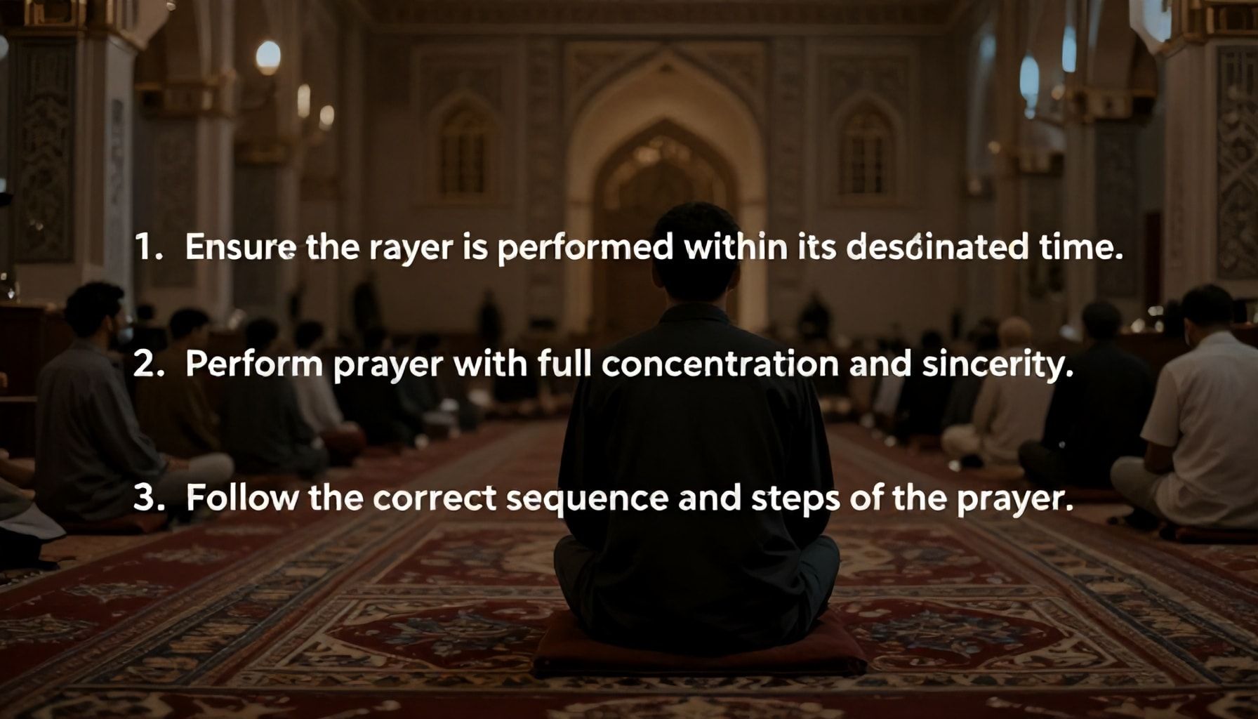 Yatsı Namazı Kılarken Dikkat Etmeniz Gereken 3 Önemli Nokta*