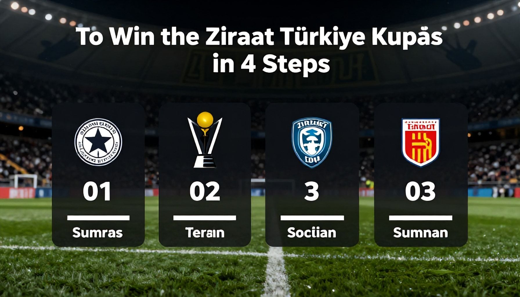 Ziraat Türkiye Kupası'nda Şampiyon Olmak İçin 4 Adım