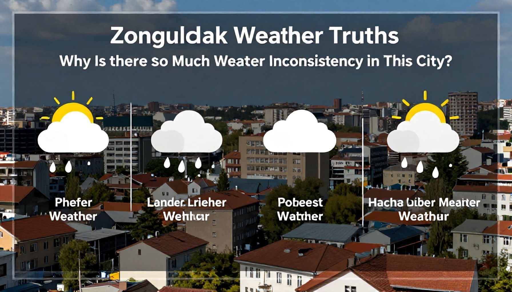 Zonguldak Hava Durumu Gerçekleri: Neden Bu Şehirde Hava Anlaşmazlığı Çok Yaşanır?*