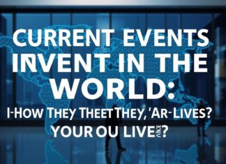 Dünyada Güncel Olanlar: Hayatımızı Nasıl Etkiler? Current Events in the World: How Do They Affect Our Lives?