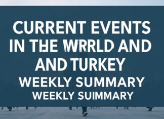 Dünyada ve Türkiye’de Güncel Olaylar: Haftanın Özeti Current Events in the World and Turkey: Weekly Summary