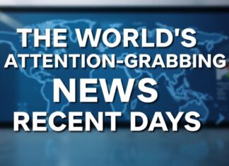 Dünyanın Dikkatini Çeken Son Günlerin Etkileyici Haberleri The World's Attention-Grabbing News of Recent Days