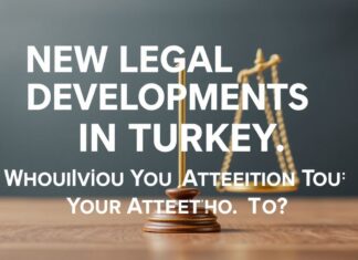 Türkiye’de Yeni Hukuki Gelişmeler: Nelere Dikkat Etmeliyiz? New Legal Developments in Turkey: What Should We Pay Attention To?