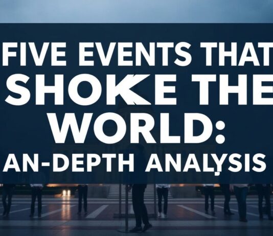 Bu Hafta Dünyayı Çeviren 5 Olayın Derin Analizi Five Events That Shook the World: An In-Depth Analysis