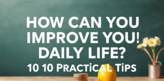 Günlük Yaşamınızı Nasıl İyileştirebilirsiniz? 10 Pratik İpuçları How Can You Improve Your Daily Life? 10 Practical Tips
