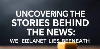 Haberdar Olmak: Haberlerin Arkasında Kalan Hikayeleri Keşfediyoruz Uncovering the Stories Behind the News: We Explore What Lies Beneath