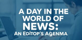 Haberler Dünyasında Bir Gün: Bir Editörün Gündemi A Day in the World of News: An Editor's Agenda