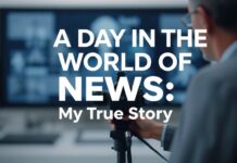 Haberler Dünyasında Bir Gün: Gerçek Hikayem A Day in the World of News: My True Story